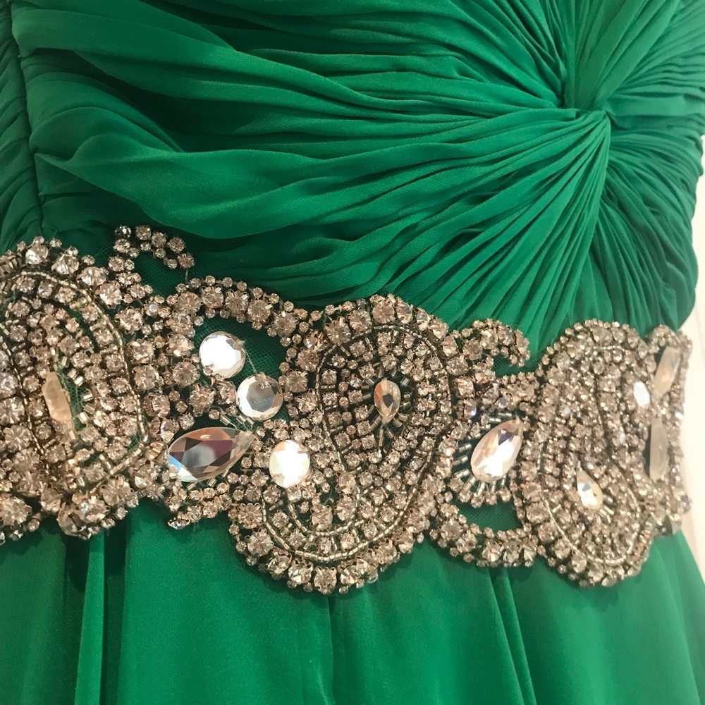 Joan Dress - Emerald Green